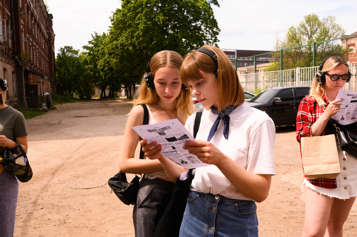 Фото с иммерсивных променадов по городским маршрутам