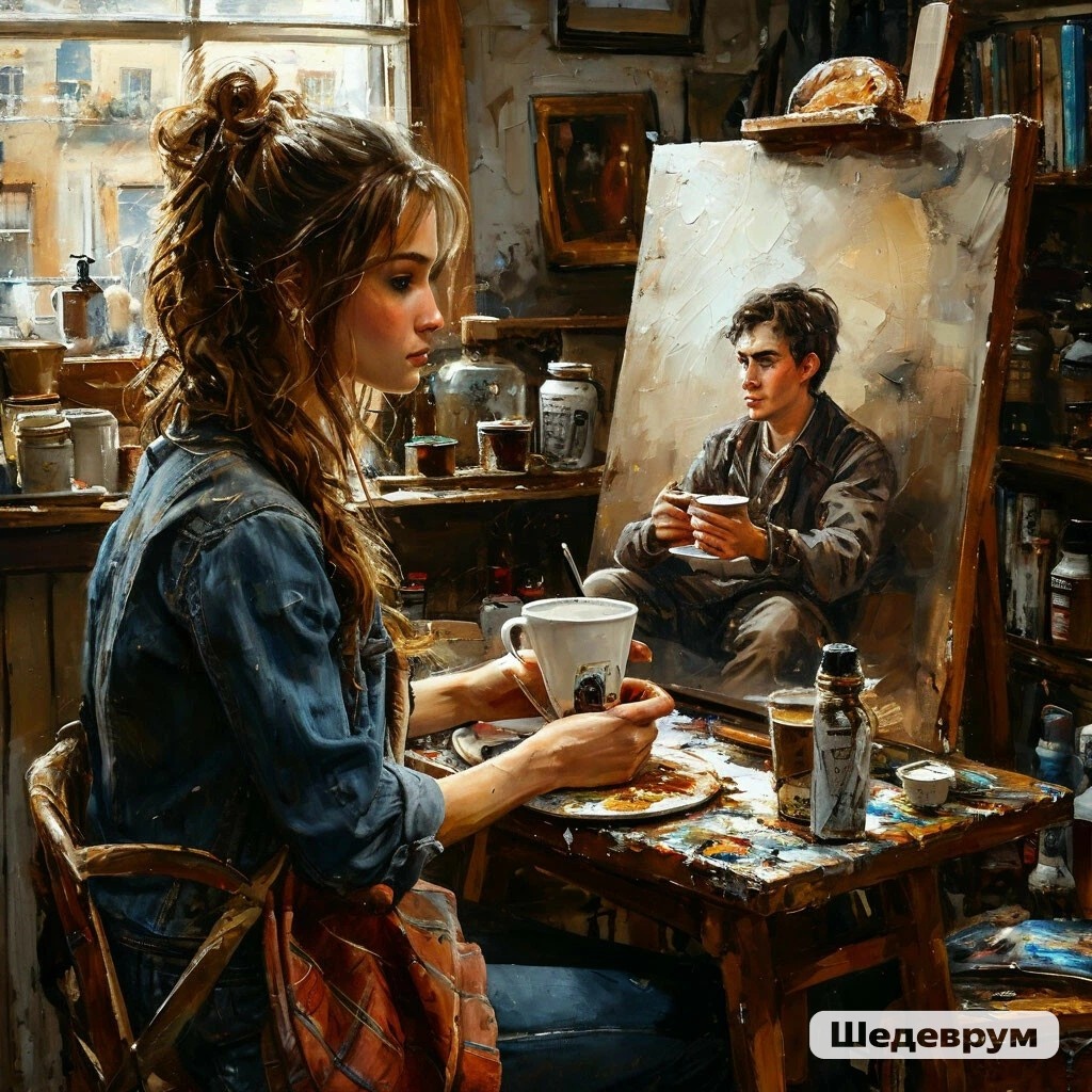 просто помощь от нейросети в визуализации образов