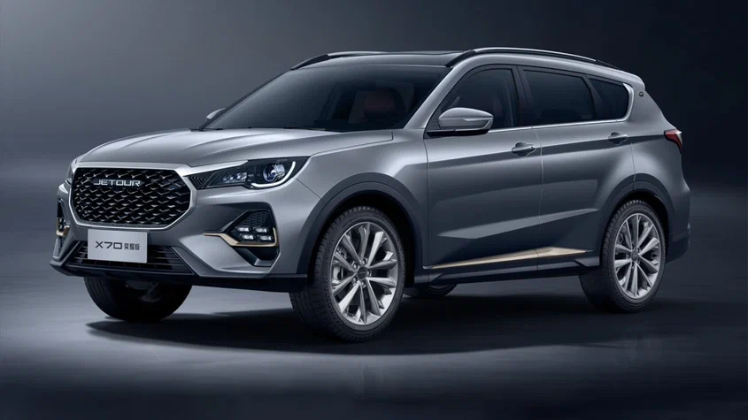 Предполагаемый облик Jetour X70 для российского рынка