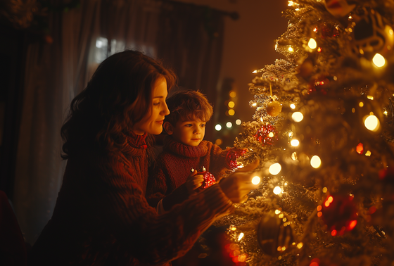    Как украсить ель на Новый год