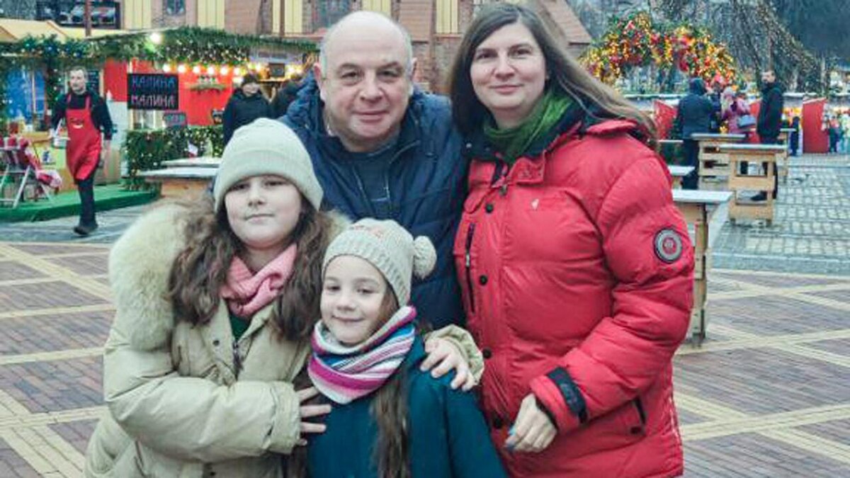 Алина Белкинс с семьей © Sputnik, из архива героини