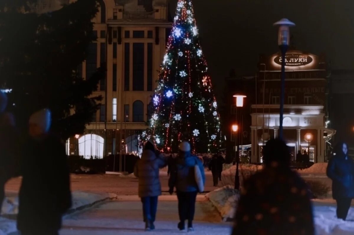    В центре Томска в ночь с 31 декабря на 1 января пройдут новогодние гуляния