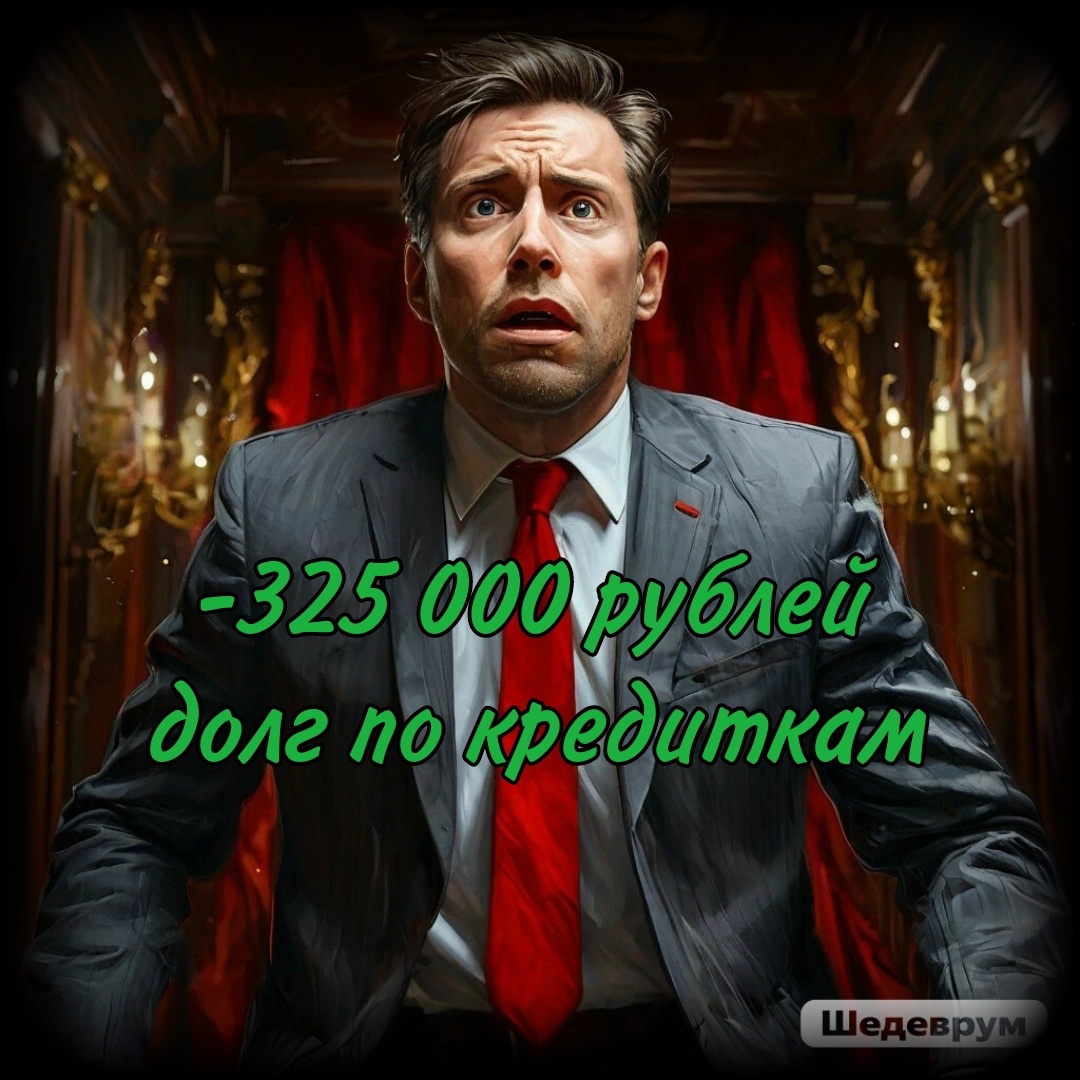 Долг по кредиткам 