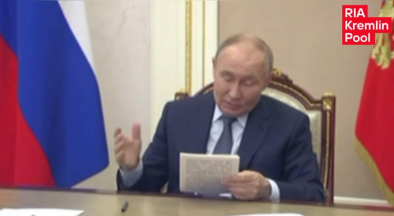    ФОТО: Скриншот @RIAKremlinpool