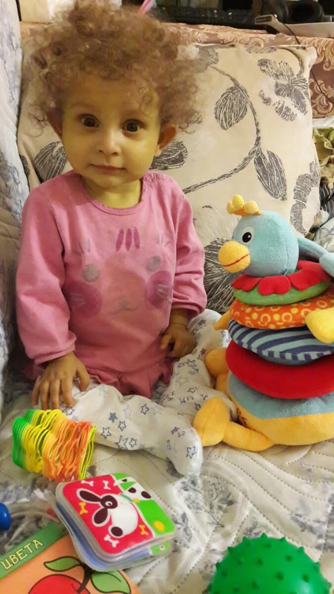 Амина до трансплантации печени. Фото из личного архива.