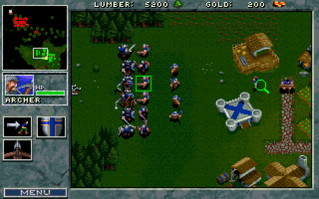 Геймлей Warcraft: Orcs & Humans