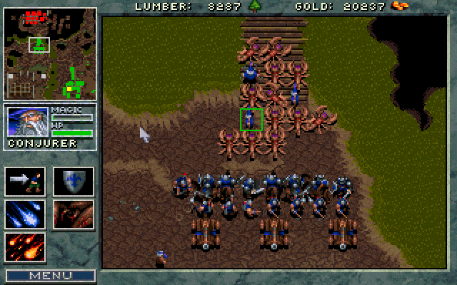 Геймлей Warcraft: Orcs & Humans