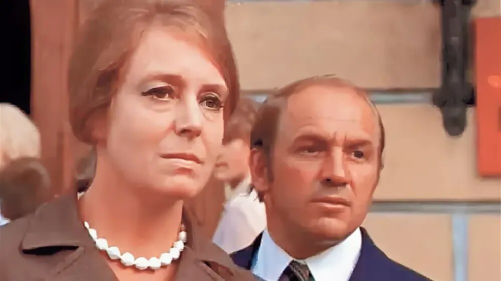 Ирина Кириченко и Лев Дуров