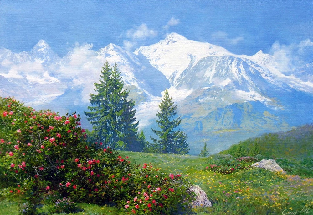 Художник Айдемир Сейфуллаевич Саидов