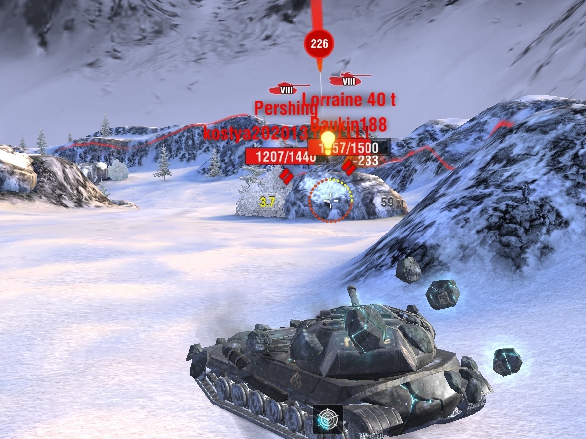 Броня у танка пробивается даже 8