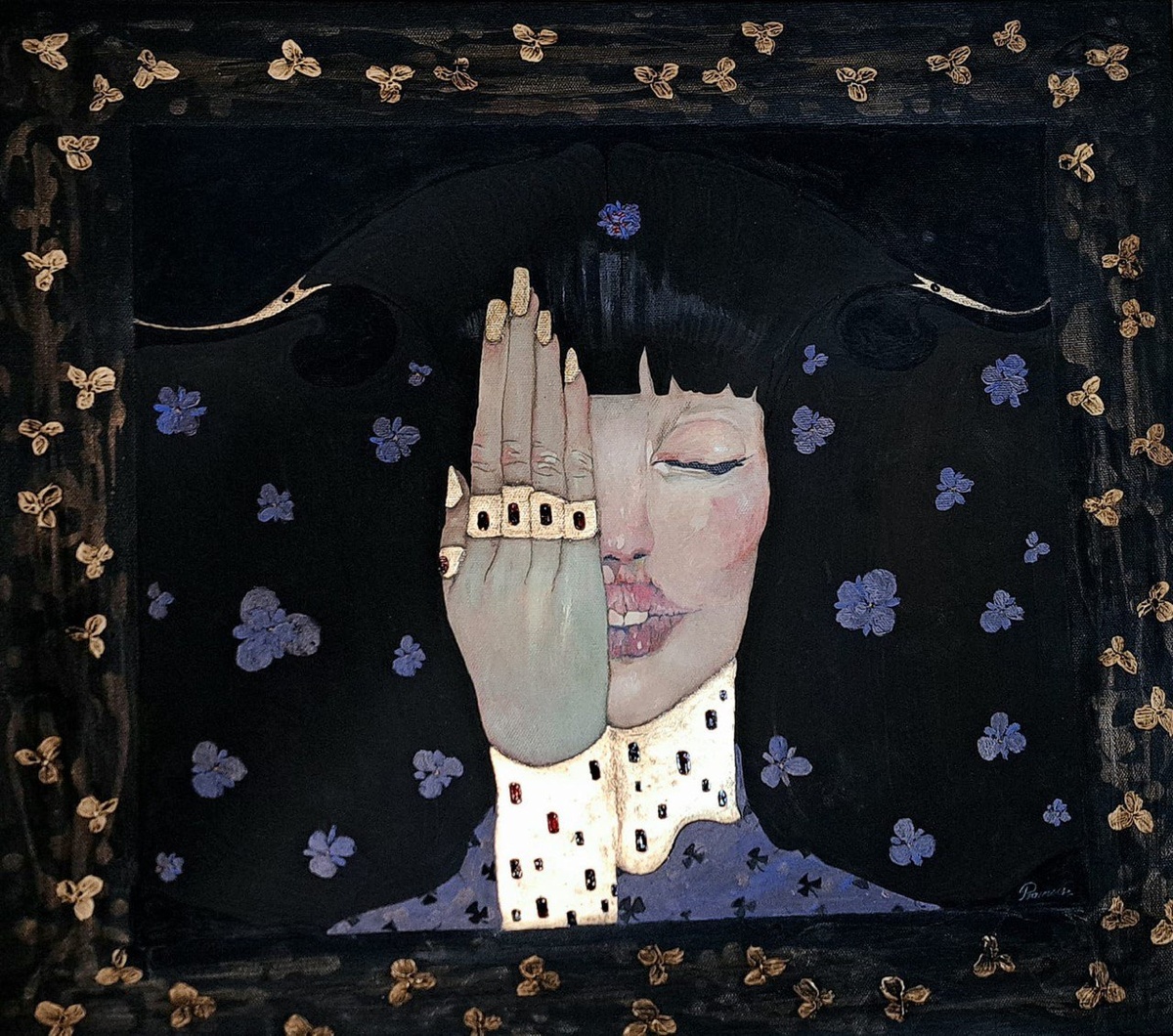 Рютин Алексей. Жмурки 2024, х, м, 65х70