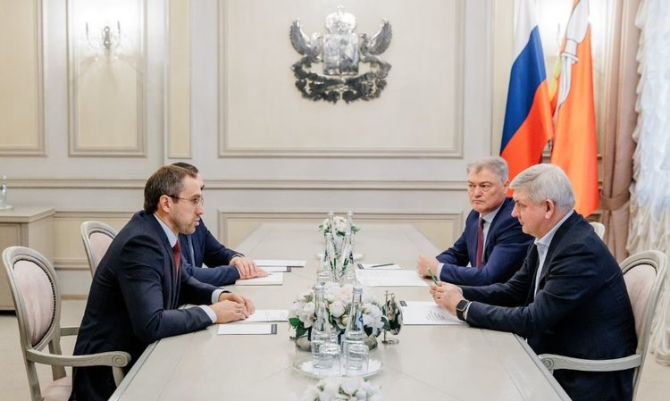    Губернатор Воронежской области обсудил региональную динамику минудобрений с генеральным директором «ФосАгро-Регион»