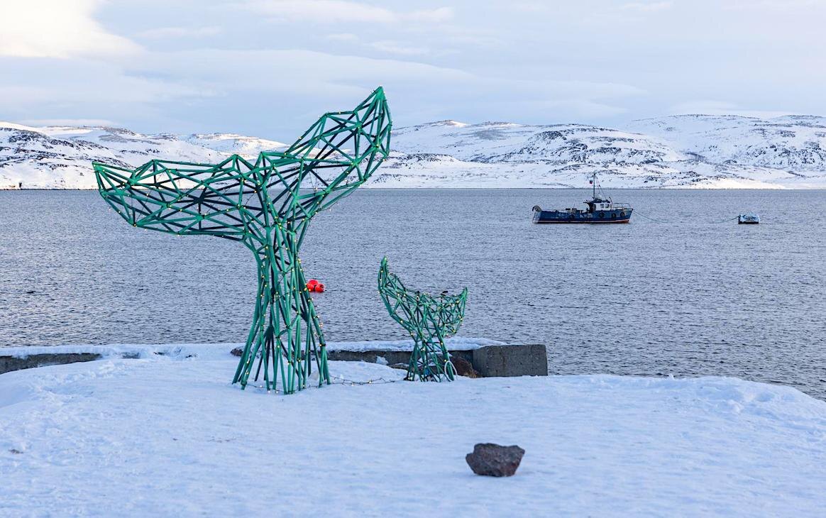 Арт-объекты в Териберке. Фото: Юлия Невская