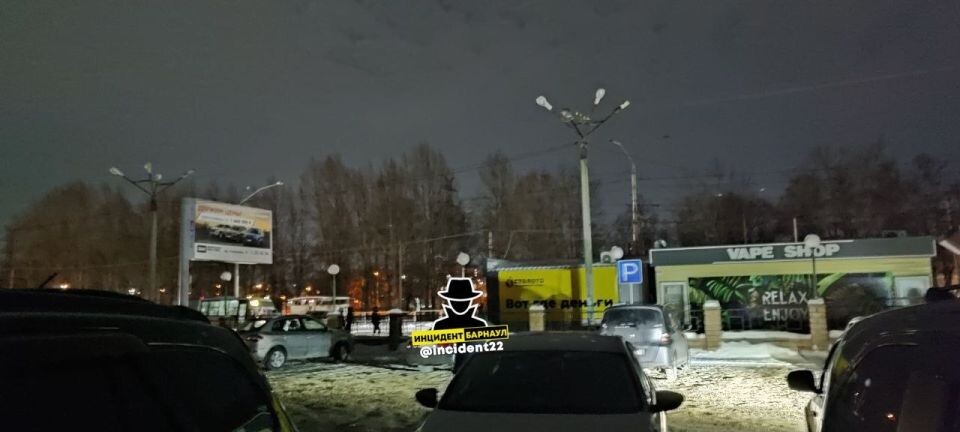    Отключение света в Барнауле. Источник: "Инцидент Барнаул"