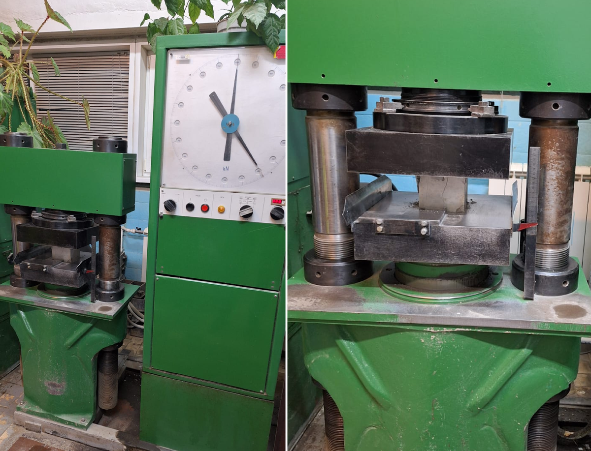 Оценка точности бетона на сжатие — один из видов приемо-сдаточных испытаний для каждой партии свай