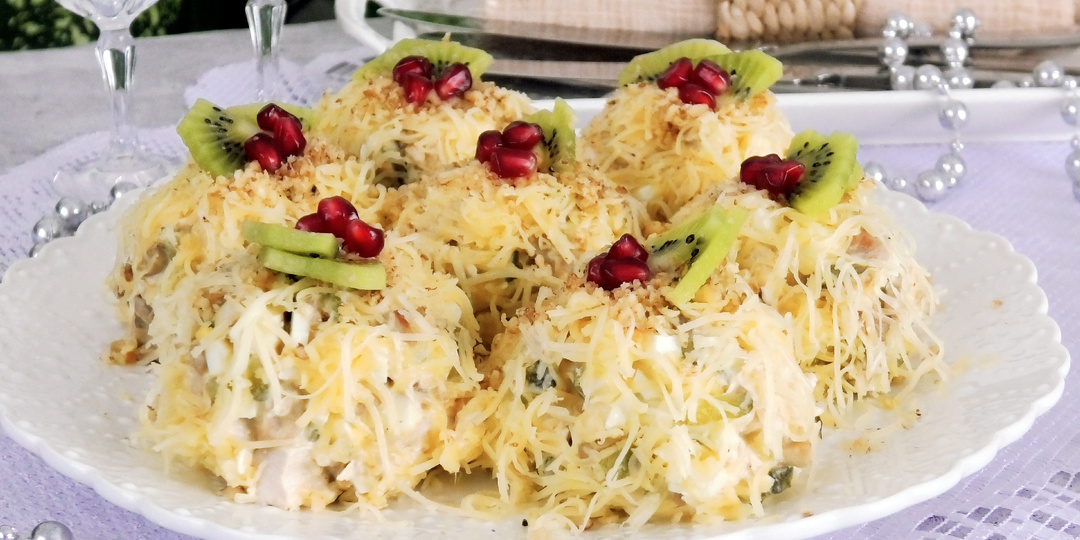 Салат Новогодний *Праздничный* порционный