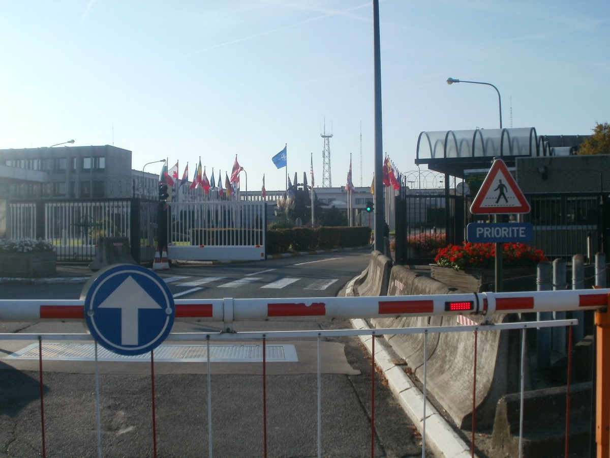 Штаб-квартира НАТО в Брюсселе. Фото Владимира Тулина.