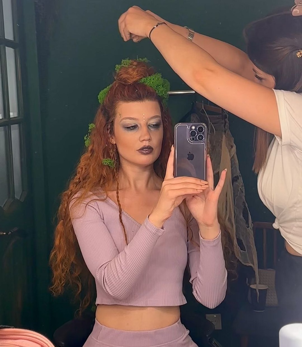 Создание образа для Анны стилистом по волосам