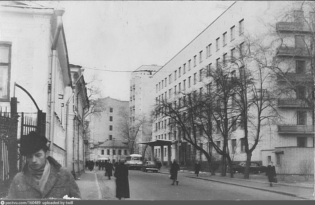 Гостиница в 1960-е годы.