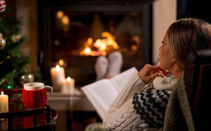 
Обычный зимний вечер на диване