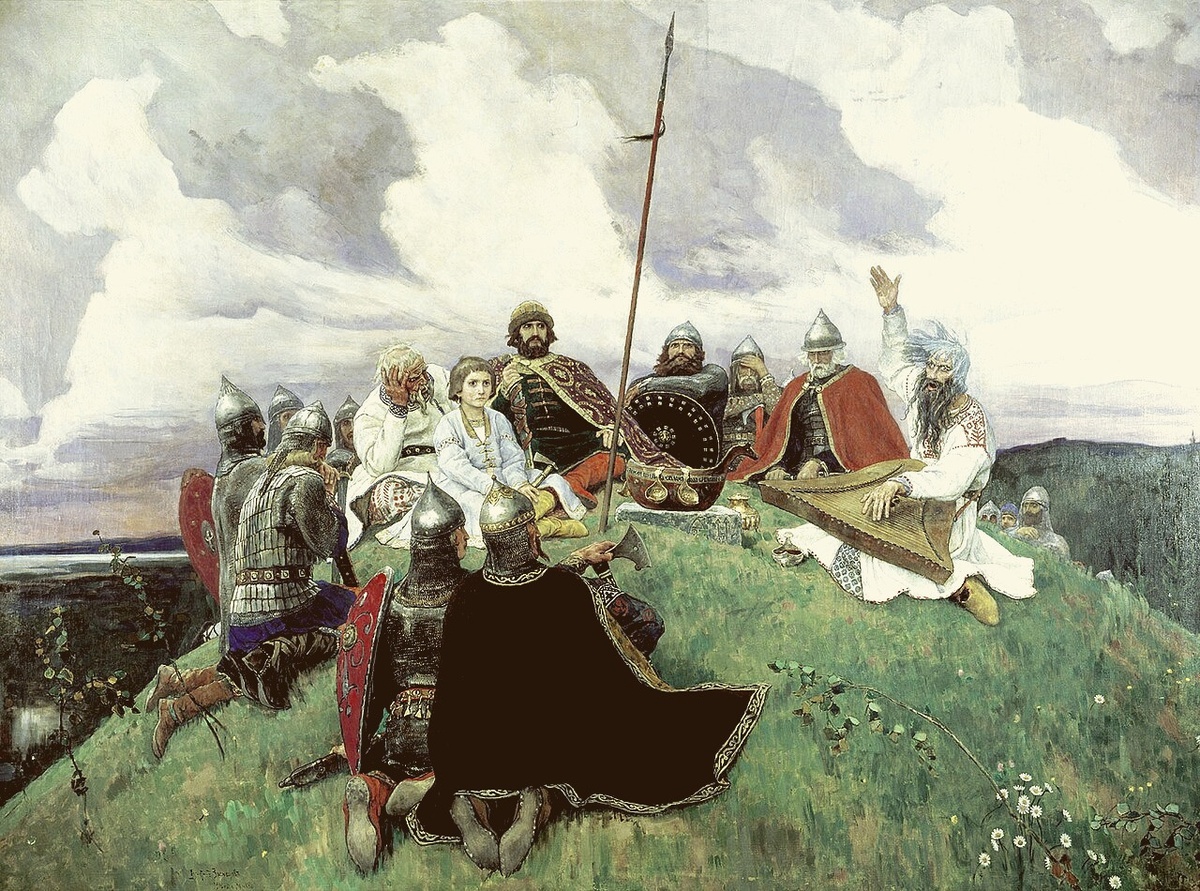 В. Васнецов "Баян"