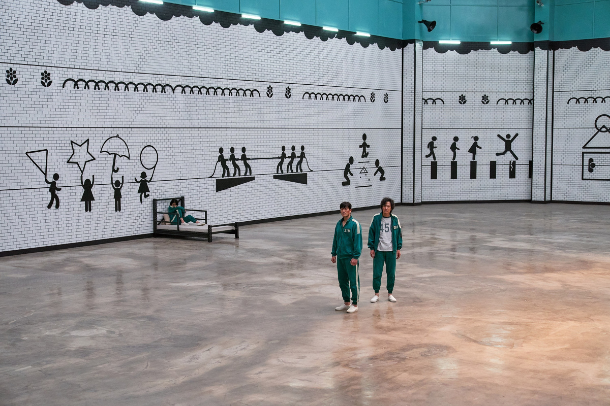 Герои сериала увидели рисунки почти под конец дорамы