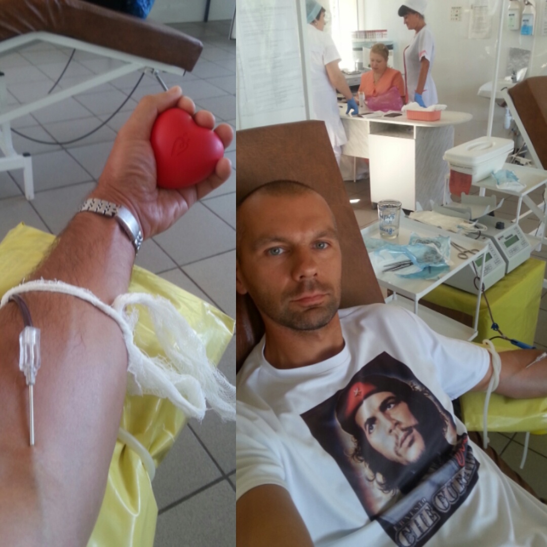 На пороге бега я искал себя в донорстве, но пришел он и рассудил иначе. 