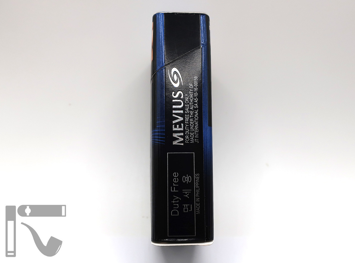 Сигареты Mevius Premium Menthol Option Purple 5. Фото: © канал "Уголок Курильщика"