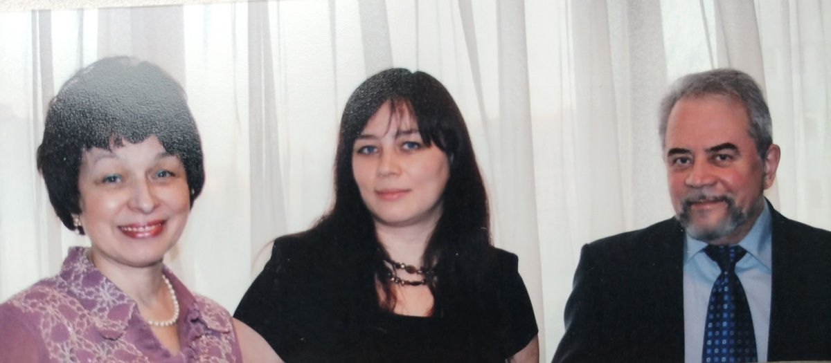 Мы еще вместе. Мама, я, папа. 2008 год.