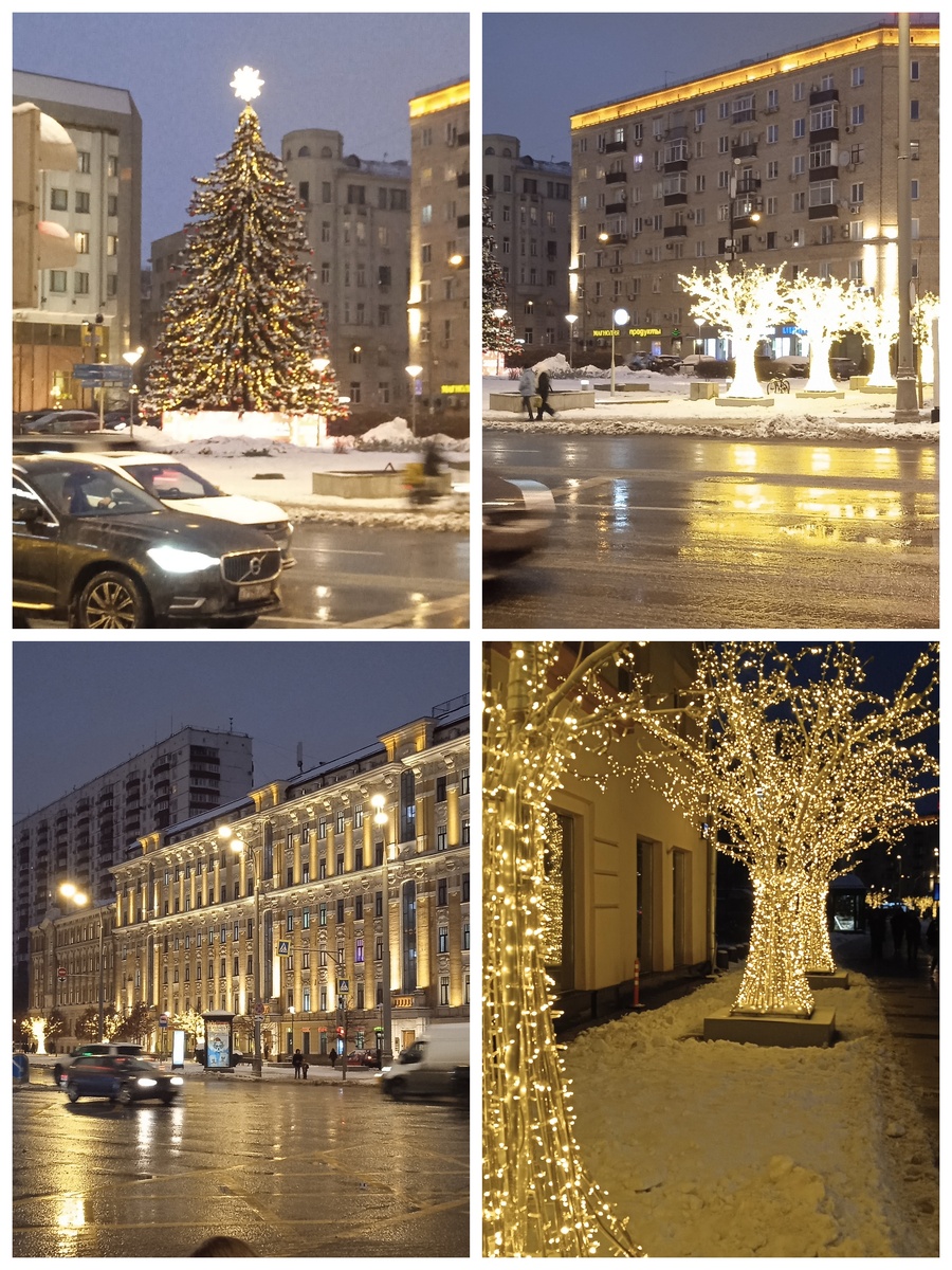 Зубовский бульвар. Декабрь 2024