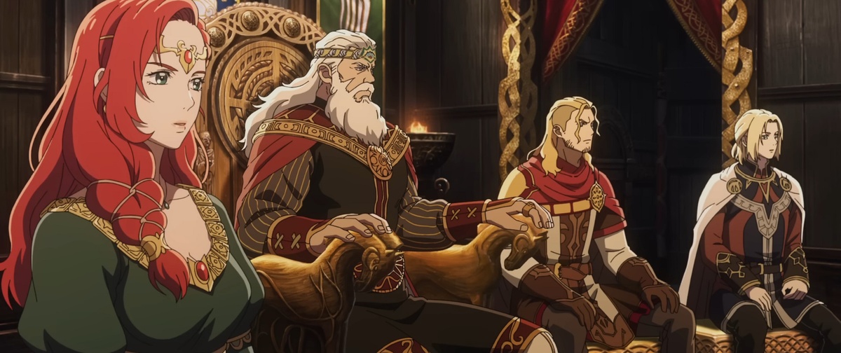 Хельм с сыновьями и дочерью