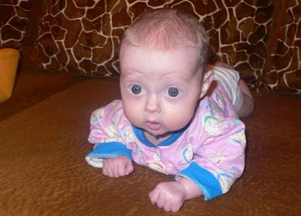 Аня Корчагина в 7 месяцев