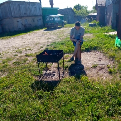 Чурбан другой, "Ершов" всё тот же. Фото автора.