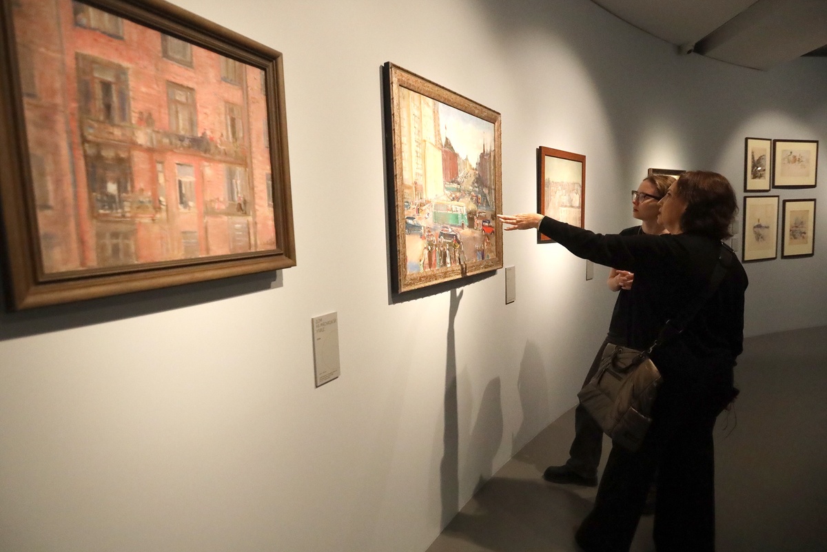    Александр Лабас в своих работах передает ощущение от рождения еще неизвестного будущего./Сергей Кусин/РГ