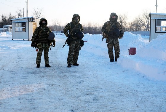    Украинские пограничники