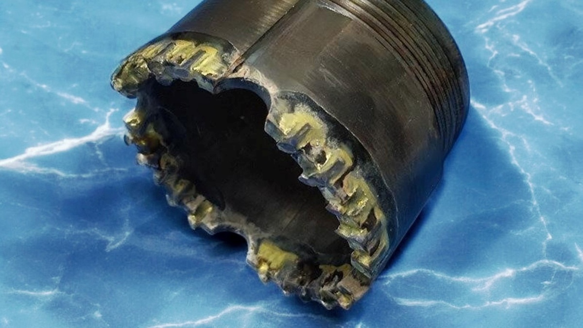 Коронка КТ-12 для колонкового бурения