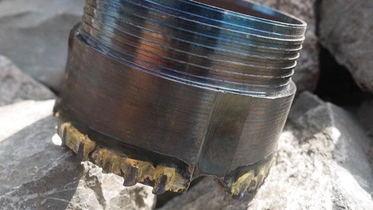 Коронка КТ-12 для колонкового бурения