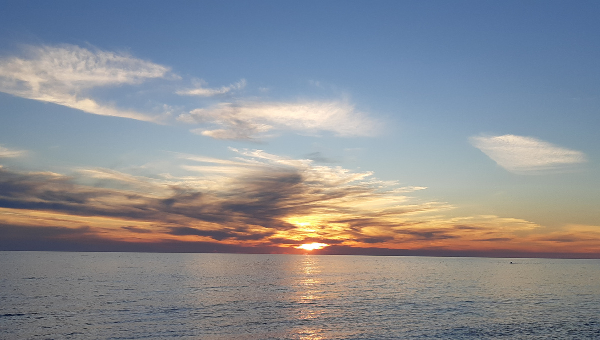 Субботний закат. 