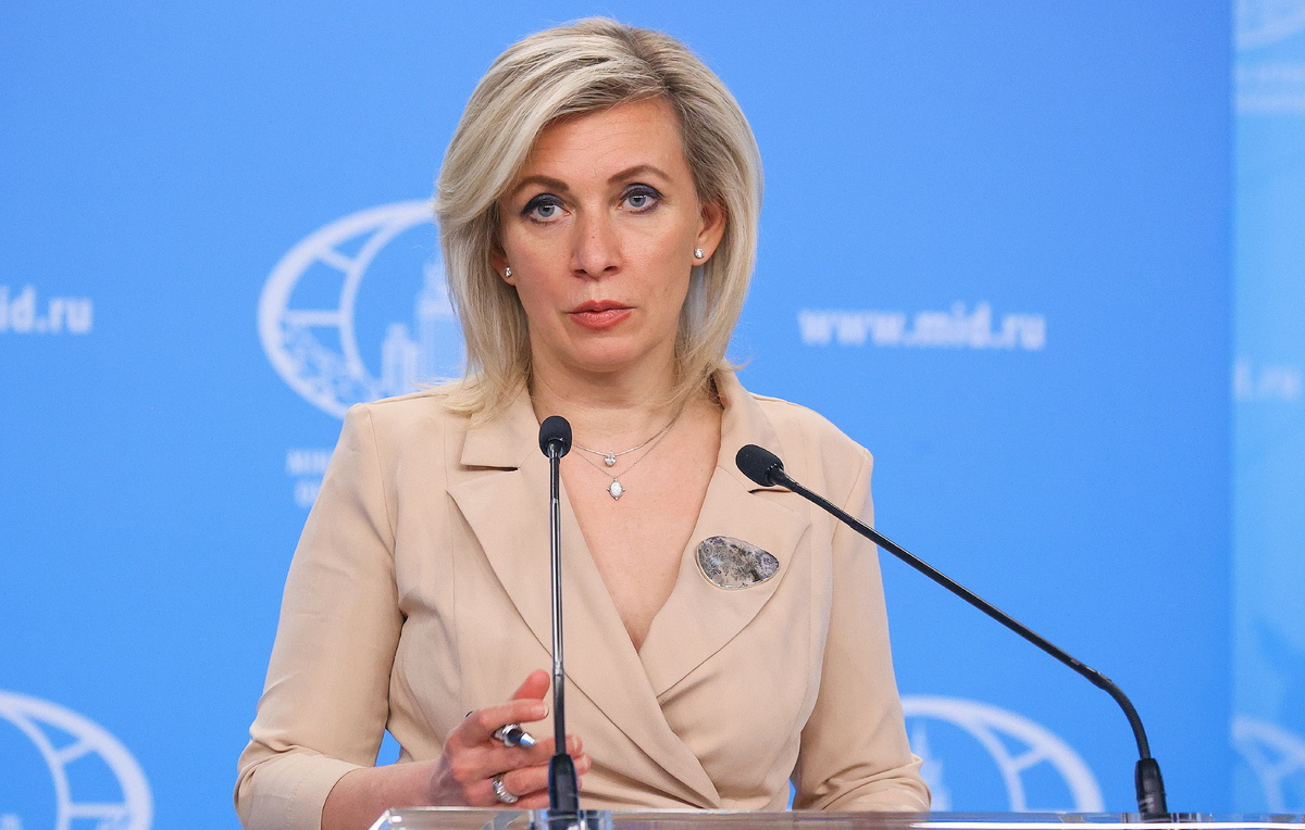    Официальный представитель МИД России Мария Захарова  Пресс-служба МИД РФ/ТАСС