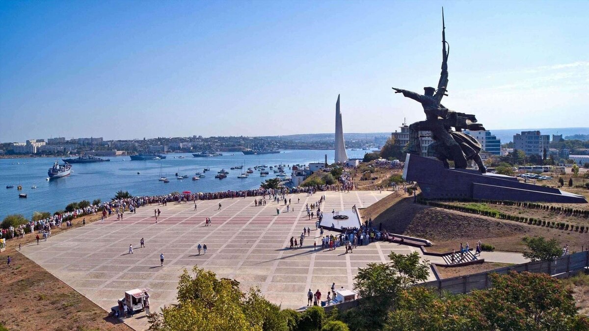 Вид на Севастополь