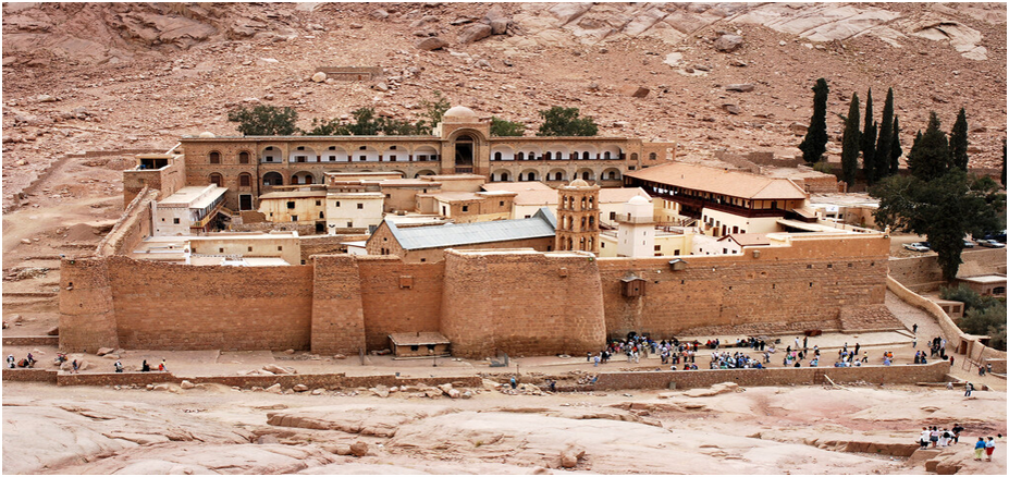 Монастырь Святой Екатерине в Египте.