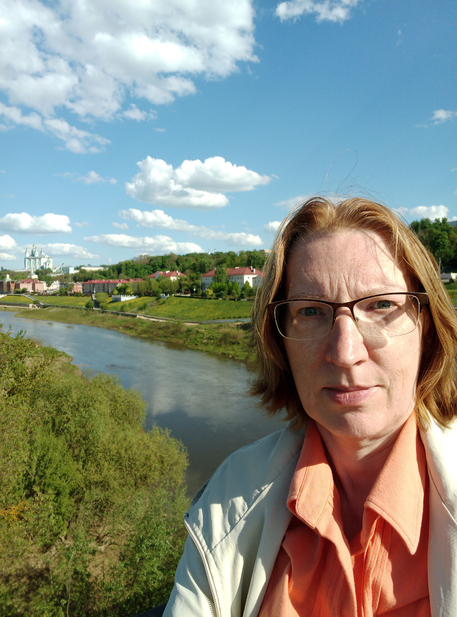 Мой любимый Смоленск и речка Днепр