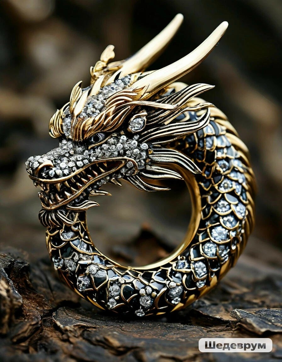 Изображение сгенерировано в нейросети Шедеврум на канале Попутный ветер - кольцо