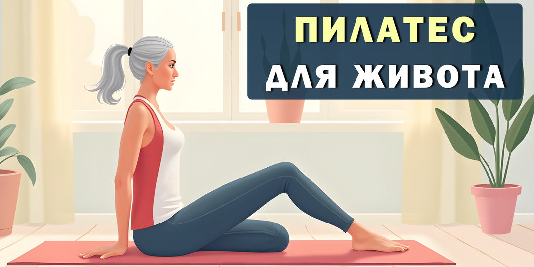 5 упражнений для стройного живота из пилатеса