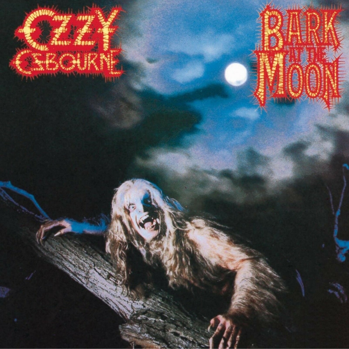 Обложка альбома Ozzy Osbourne "Bark At The Moon'' 
