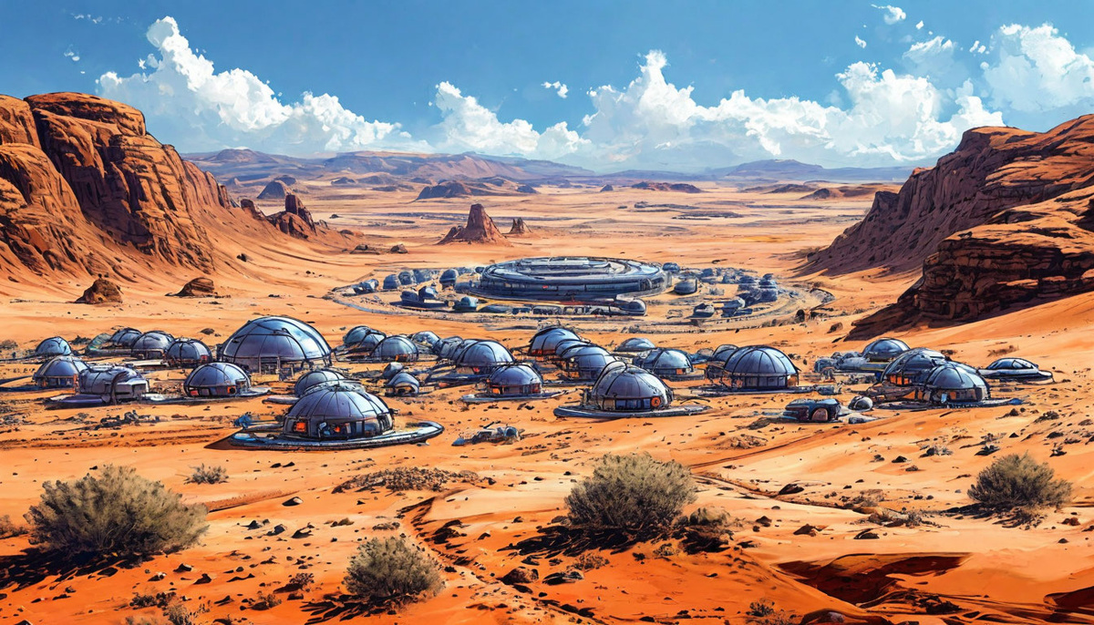 Колонизация Марса. Шедеврум.