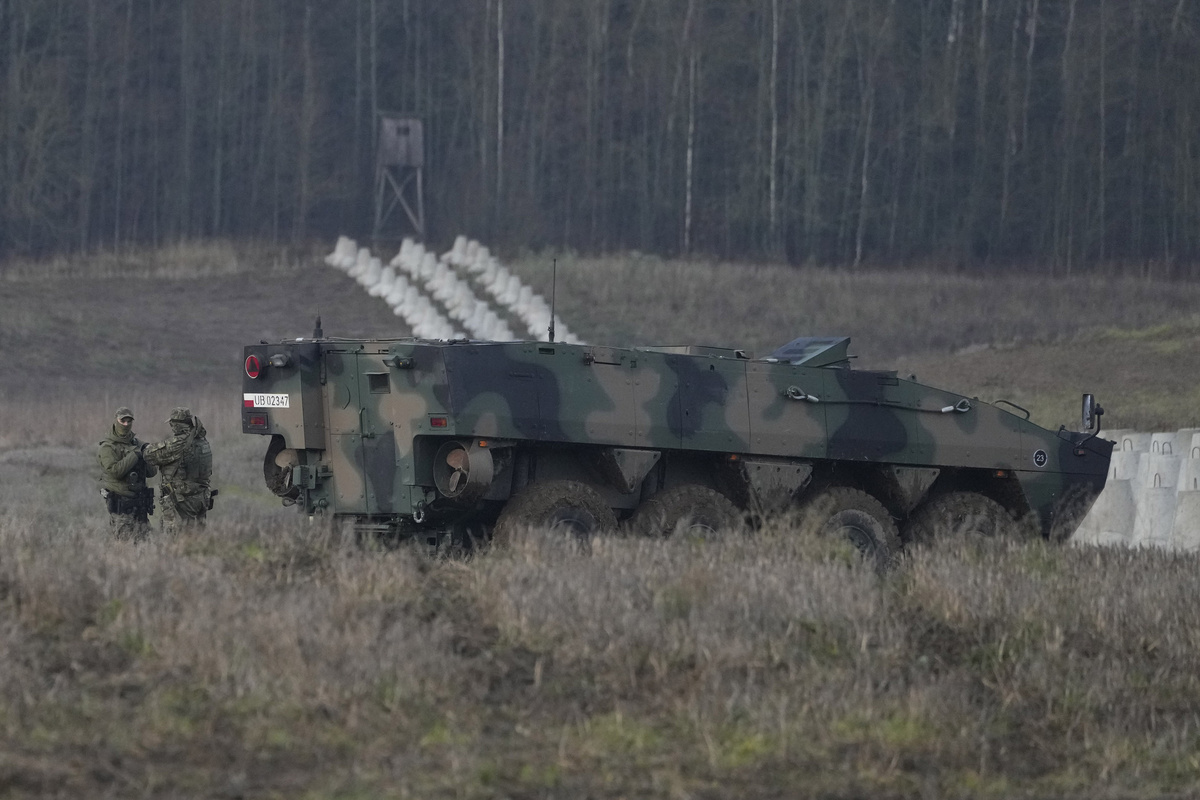     На границе Польши и России / AP Photo/Czarek Sokolowski