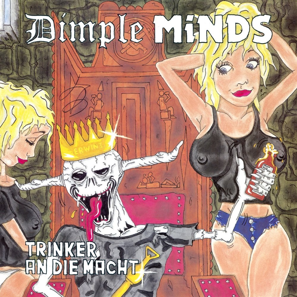 Обложка альбома Dimple Minds "Trinker an die Macht"