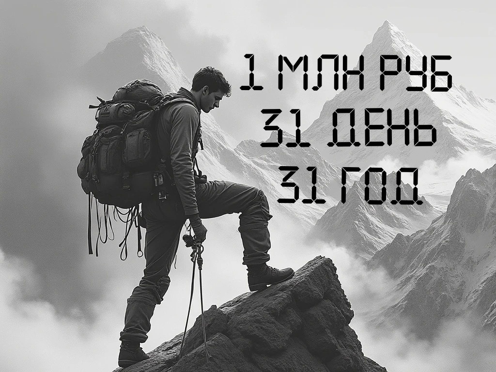 Марафон от 0 до 1 миллиона рублей за месяц
