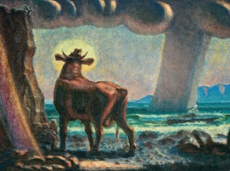 Иллюстрация к легенде из бурятской детской книги